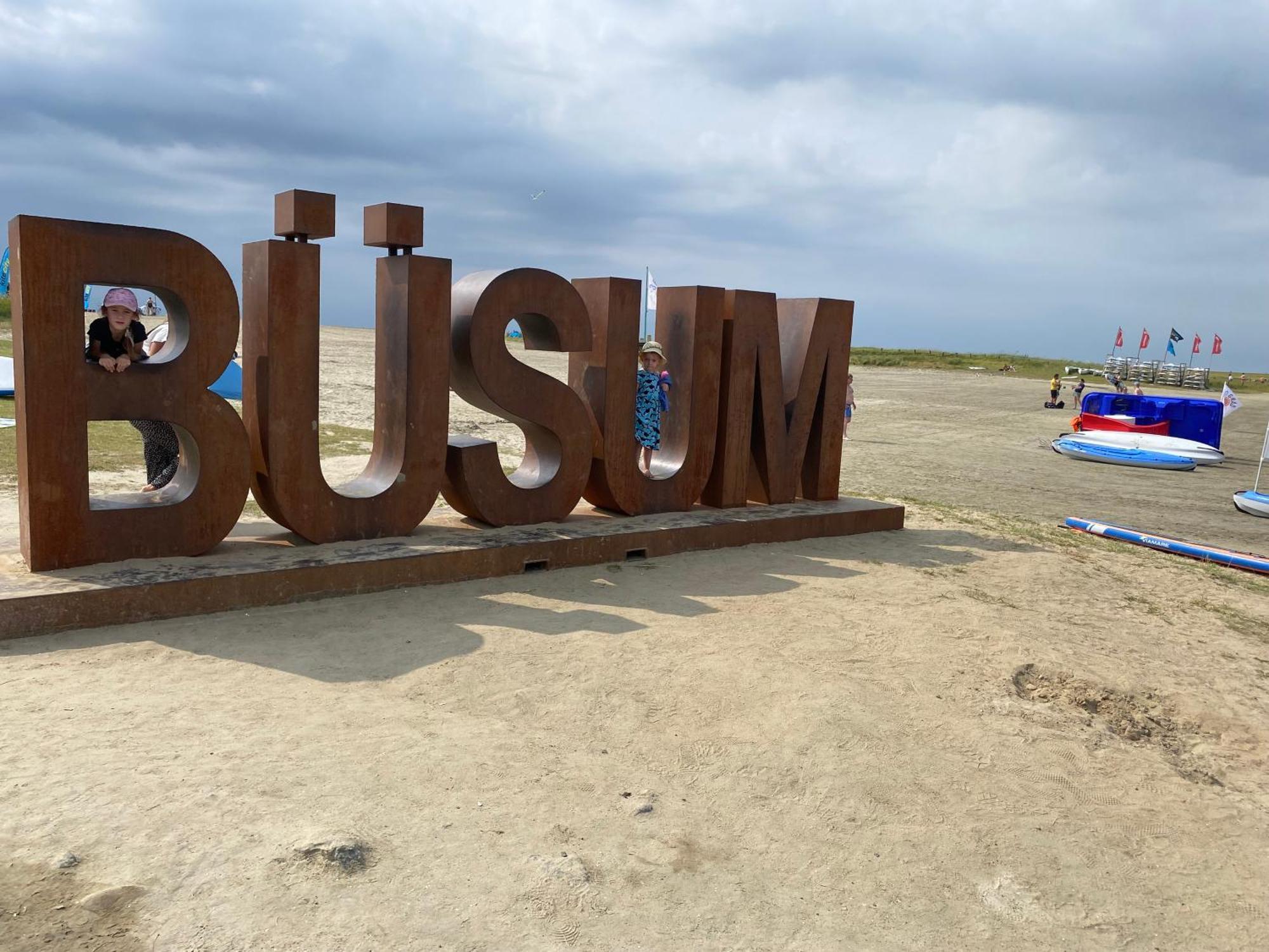 Ferienwohnung Wattn Kiste Moin Buesum Exterior foto